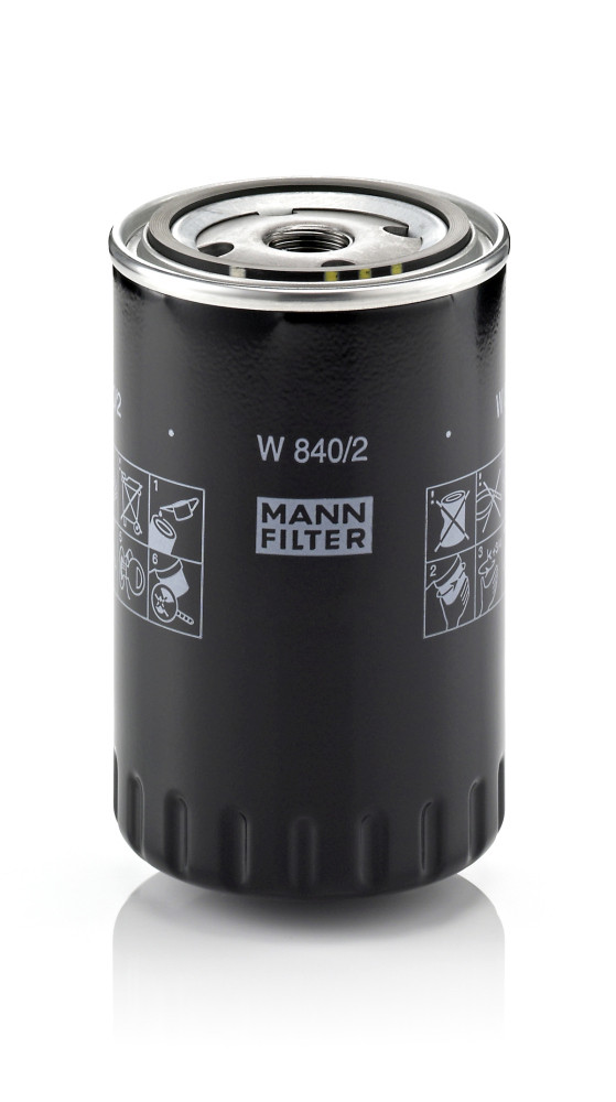 Oil Filter - W 840/2 MANN-FILTER - 068115561E, 1037150, 1318701