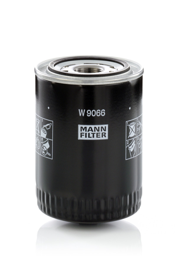 Oil Filter - W 9066 MANN-FILTER - 1230A045, 1230A114, 1230A186