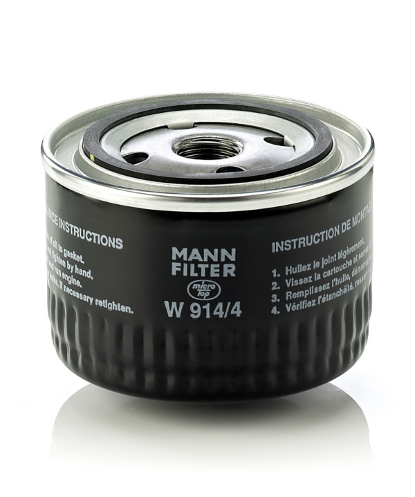 Olejový filtr - W 914/4 MANN-FILTER - 5017809, 650383, 93156302