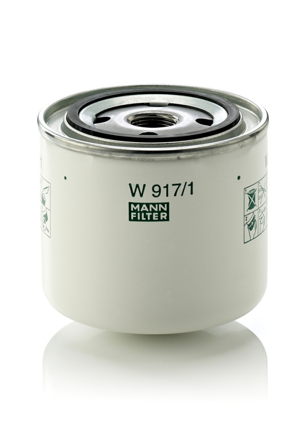 W 917/1, Oil Filter, MANN-FILTER, 287999, 93156562, 3102872-3, 3287990-0, 3287999, 3467632, 3467632-0, 0451103106, 1682277580, 2027, 20.37.12/110, 23.279.00, 252-OS, 4115, 586137, 61443, 8671002273, BC-1279, DO332, DP1110110319, EDL207, EOF063, EXL-185, F103, FB5434, FO523, FT4956, FX0044, GFE271, GL692