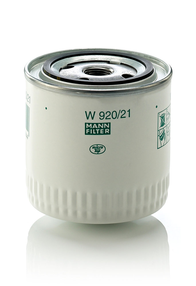 W 920/21, Olejový filtr, Filtr olej.MANN, MANN-FILTER, 0003897992, 0141-15-11.10, 1041429, 110929, 2101-01012-005, 2101-1012005-20, 2650396, 37Z-02O-F301, 4126435, 5018355, 7700640165, 7701020783, 7910246815, 7984235, 834940, 9Y-4487, A-46158, ABP/N10G-LF3604, AM31205, HB-03028811, 110931, 2101-1012-005, 2101-1012005-20A, 3357461, 4158728, 7701348110, 834940-9, 870X-6714-UA, 9975161, D-62845