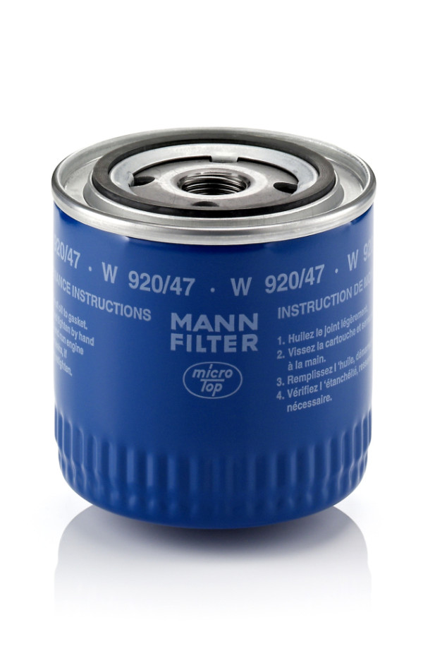 Oil Filter - W 920/47 MANN-FILTER - 05012968AA, 3300419.5, K05012968AA