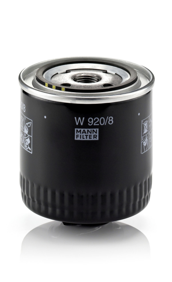 Olejový filtr - W 920/8 MANN-FILTER - 030115561C, 0451103289, 1001150002