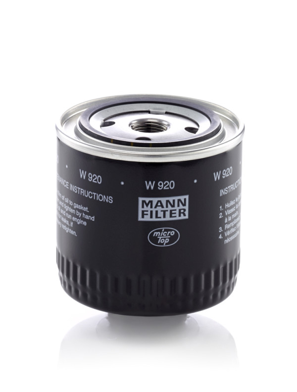 W 920, Ölfilter, MANN-FILTER, 0006605760, 0009830606, 019468, 03003477, 06501613, 1003000800691, 12153174, 1220283, 1498020, 156513AS, 162.0482M1, 1620482M1, 1641432432, 209.07.0087, 27701008698, 328.21600, 37Z020F301, 3I1214, 5951685, 6.0541.18.0001, 620751, 7701008698, 7825516, AM35176, F120203310170, XJBR00921, 0229651, 06605760, 11422189823, 1220893