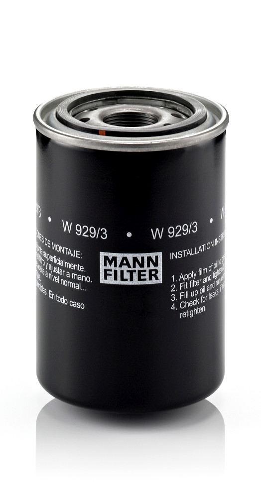 Olejový filtr - W 929/3 MANN-FILTER - 1-32569-021-0, 1646-516-69200A, 1R-0713