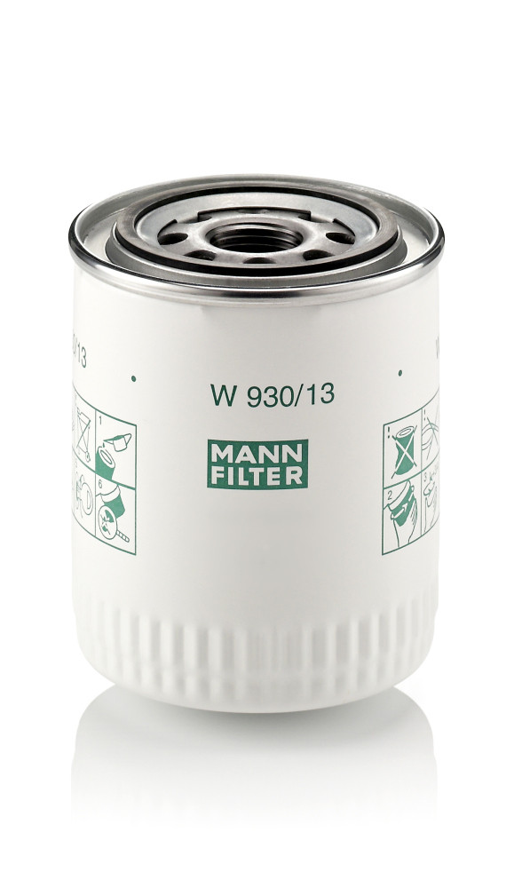 Ölfilter - W 930/13 MANN-FILTER - 0003270240, 07V121717, C42797