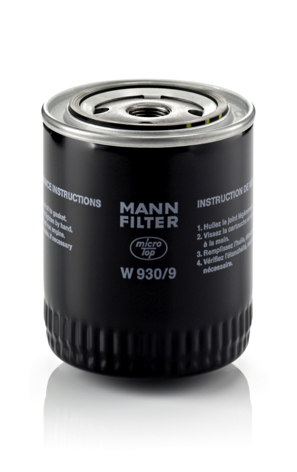 Oil Filter - W 930/9 MANN-FILTER - 0005041315, 0011844725, 0021849001