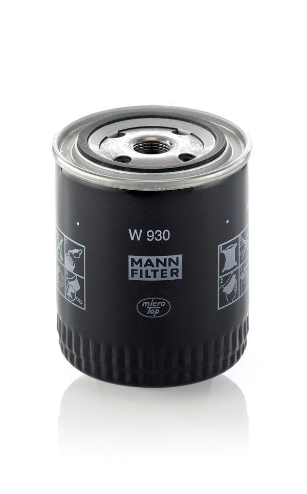 Olejový filtr - W 930 MANN-FILTER - 0164-14310, 1109A7, 11112182496
