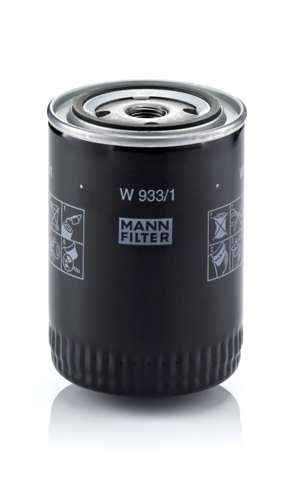 Oil Filter - W 933/1 MANN-FILTER - 10162-38S01, 1112652, 15208-W1120