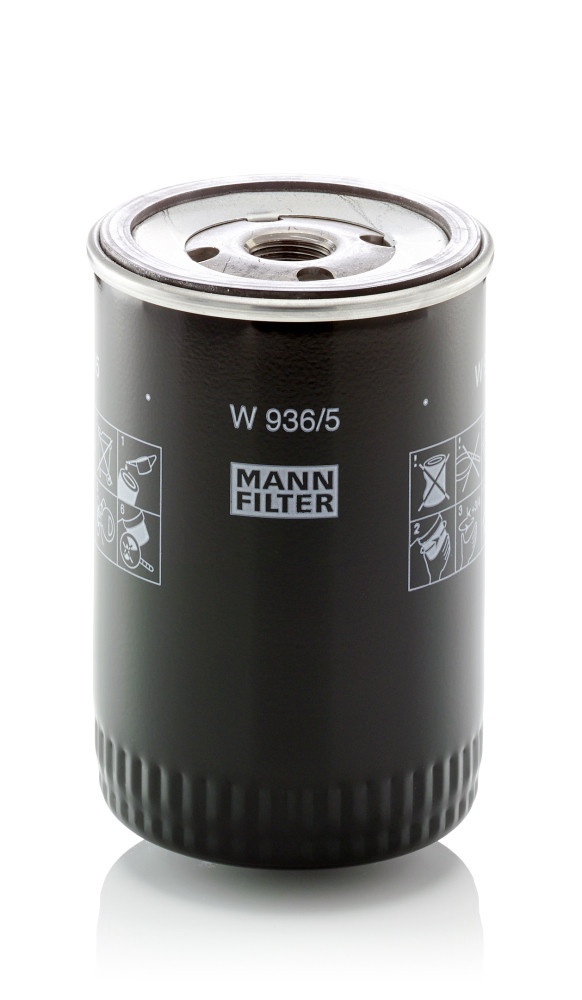 Oil Filter - W 936/5 MANN-FILTER - 1025280, 1146873, 1498027