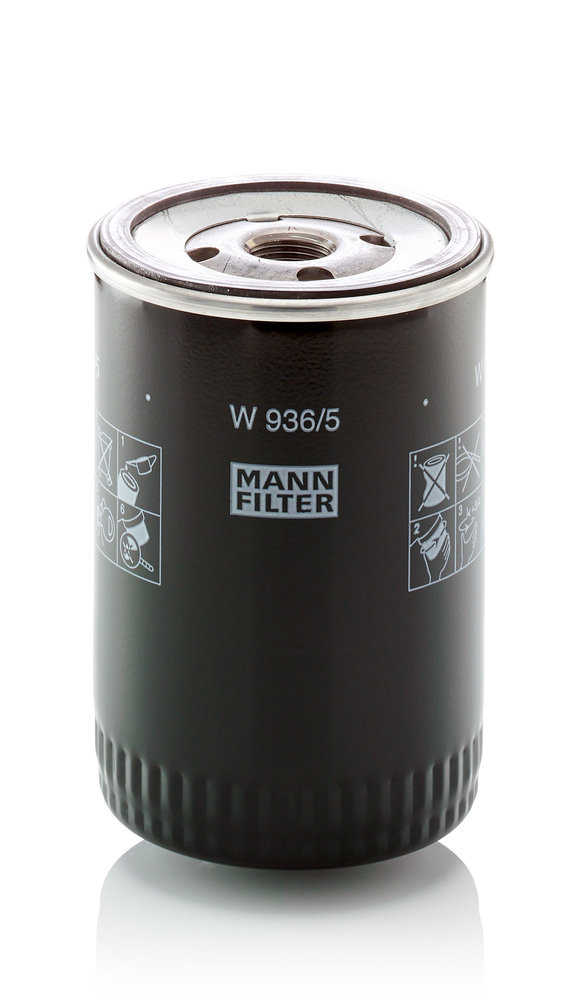 W 936/5, Ölfilter, MANN-FILTER, 1025280, 1146873, 1498027, 1650363, 452418C1, 54111, 5578052, 9Y-4452, AH82432, 1035637, 1146873-3, 3448661, 5000188, 5578085, 1900374, 5578108, 650355, 252456M91, 6435679, 650363, 6437055, 650375, 6437946, 6438384, 0451104002, 173233, 396-OS, 4008, 46949, 504297790