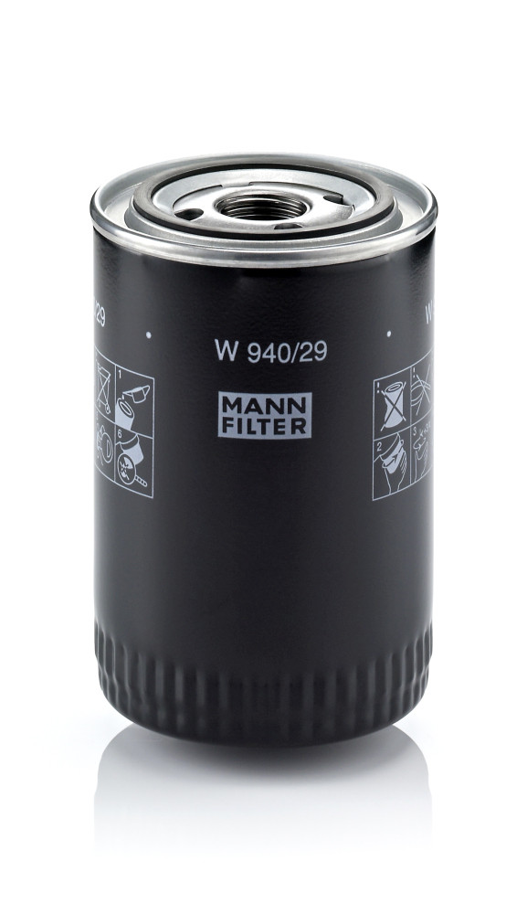 Ölfilter - W 940/29 MANN-FILTER - 7984992, 916.107.754.00, 930.107.764.00