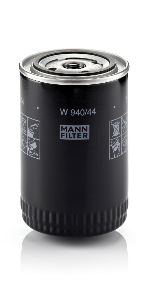 Oil Filter - W 940/44 MANN-FILTER - 028115561E, 1341113, 2178582/1