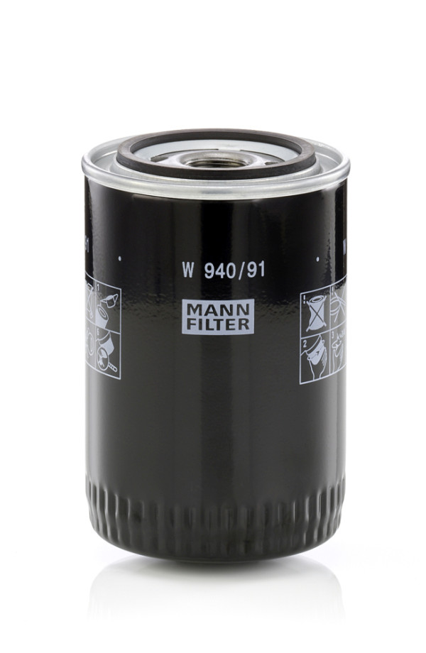 Oil Filter - W 940/91 MANN-FILTER - 836436346, 836479591, V836462576