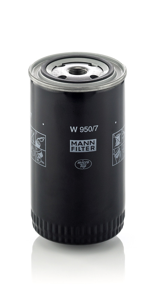 Oil Filter - W 950/7 MANN-FILTER - 0000800013, 0001472220, 0003563603