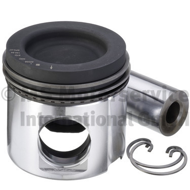 Piston with rings and pin - 40338600 KOLBENSCHMIDT - 11015402, 20431540 ...