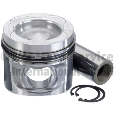 Piston with rings and pin - 40600610 KOLBENSCHMIDT - 101059 | K ...