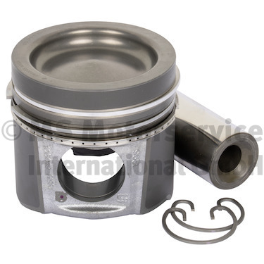 40026600, Piston with rings and pin, KOLBENSCHMIDT, Mercedes-Benz & Truck & Bus Boxer Alliado Torino OM924* OM926* , A9260301917, A9260302917, 9260301917, 9260302917, PA9224, S48690, 9260301317, A9260301317