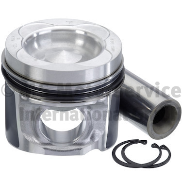 Piston with rings and pin - 40600600 KOLBENSCHMIDT - 04506924, 21796902, 04509330