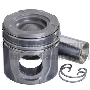 Piston with rings and pin - 40836600 KOLBENSCHMIDT - 51.02500-6263, 87-428600-00, 51.02500-6296