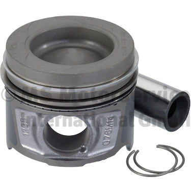 Piston with rings and pin - 41069600 KOLBENSCHMIDT - 120A18456R, 7701476565, 120A18655R