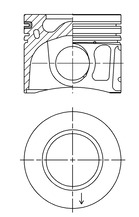 41765600, Kolben mit Ringen und Bolzen, KOLBENSCHMIDT, Citroën Jumper Ford Transit Ranger Peugeot Boxer 4HG 4HH 4HJ 4HV 4HU P22DTE CYFA CYFB CYFC CYFD CYFF CYFG DRFA DRFB DRFC 2,2HDi 2,2TDCi  2006+, 87-427700-50, 9800484180, BK2Q6105, 9800484380, 9800484580, 013PI00137000, PA9877, 130037004100, 854060, MEC854060