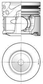 41253600, Kolben mit Ringen und Bolzen, KOLBENSCHMIDT, Citroën Berlingo C3/C4/C5 Jumpy Ford C-Max-II Focus-III Peugeot 207/208/308/408/508/2008/3008/4008/5008 Expert Partner Volvo C30/S40/S60/S80/V40/V50/V60/V70 1,6HDi/1,6TDCi 9HC/9HD/9HF/9HH/9HL/9HP/9HR/DC6C/DV6D 2010+, 0628V8, 1699376, 31330165, 1607373680, 31330166, AV6Q-6K108-AA, 9800219480, 039PI00113000, 87-433600-00, 75L101, 0628.V8, AV6Q6K108AA
