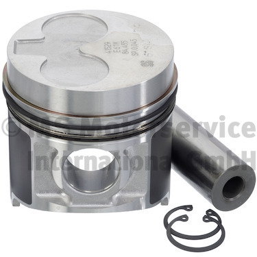 41529650, Piston with rings and pin, KOLBENSCHMIDT, 293-5884B