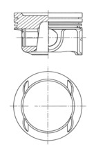 41784600, Píst včetně kroužků a čepu, Píst komp.1,4i/kom.56,20mm, KOLBENSCHMIDT, Chevrolet Aveo Cruze Orlando Trax Opel Astra Cascada Insignia Meriva Mokka Zafira 14NET A14NEL B14NET D14NET LUJ LUV  2009+, 55565420, 87-437400-00, 55580179, 55580184, 623449, 625017, 625072, 011PI00112000