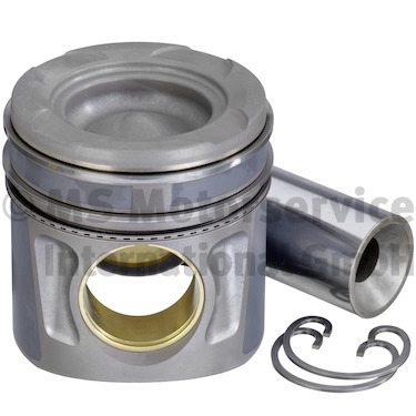 Piston with rings and pin - 41800600 KOLBENSCHMIDT - 51.02500-6244, 51025006244
