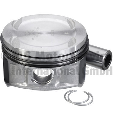 41933600, Piston with rings and pin, KOLBENSCHMIDT, 31-04267-000, 87-124800-00, 71736285