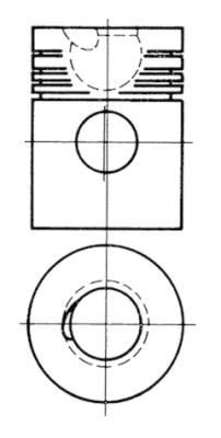 92767600, Piston with rings and pin, KOLBENSCHMIDT, 03.02501-6851, 3.02501.6811, 5000271377, 3.02501.6833, 5000284411, 51.02501-4581, 3.02501.6839, 51.02501-7021, 51.02501-7070, 51.02501-7071, 51.02501-7125, 51.02501-7131, 51.02501-7134, 51.02501-7191, 2280100, 80-3123-00, A350288STD, 123003, 123003B1RI1, 12303D100112300, 12303D1001-12300, 3.02501.6851, 3025016811, 3025016833, 3025016839, 3025016851, 51.02501.4581, 51.02501.7021, 51.02501.7070, 51.02501.7071