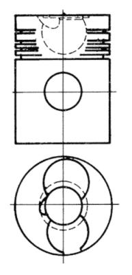 92989600, Piston with rings and pin, KOLBENSCHMIDT, 3.02501.6805, 51.02501-0489, 3.02501.6838, 51.02501-0543, 3.02501.6840, 51.02501-7119, 3.02501.7866, 51.02501-7148, 51.02501-7199, 20910221561, 2283600, A350100STD, 121006, 121006++B2RI5, 12103H400112100, 12103H4001-12100, 284278, 3025016805, 3025016838, 3025016840, 3025017866, 51.02501.0489, 51.02501.0543, 51.02501.7119, 51.02501.7148, 51.02501.7199, 51025010489, 51025010543, 51025017119, 51025017148