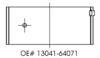 CB-1448A STD, Connecting Rod Bearing Shell Set, KOLBENSCHMIDT, 13041-64071