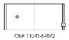 CB-1453A STD, Connecting Rod Bearing Shell Set, KOLBENSCHMIDT, 13041-64072