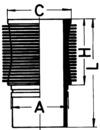 89083110, Vložený válec, Vlož.válec žebrovaný, KOLBENSCHMIDT, Deutz F1L511* F2L511*, 02233634, 02234078, 02290637, 099WR20, 14-900040-00, 20040551100, 1490004000, 2234078, 2290637, W3106
