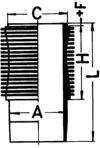 88308110, Cylinder Liner, KOLBENSCHMIDT, 12166121, 6.323.0.133.011.4, 151WR11, 20040532298, T5-2748, 632301330114, T52748, W1790