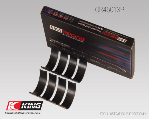 CR4601XP, Connecting Rod Bearing, KING