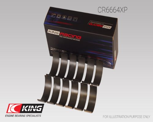 CR6664XP, Connecting Rod Bearing, KING