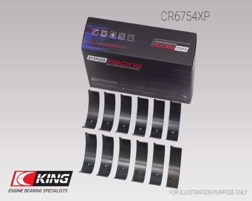 CR6754XP, Connecting Rod Bearing, KING