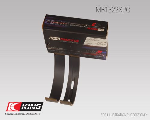 MB1322XPC, Crankshaft Bearing Set, KING