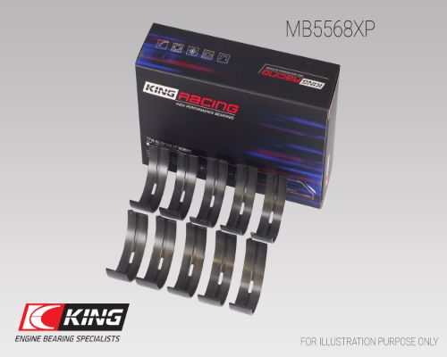 MB5568XP, Crankshaft Bearing Set, KING, 5M1957H, MB5568XP