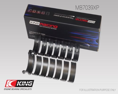 Crankshaft Bearing Set - MB7039XP KING - 7M1532H, 7M1532HSTD, 7M1532H-STD