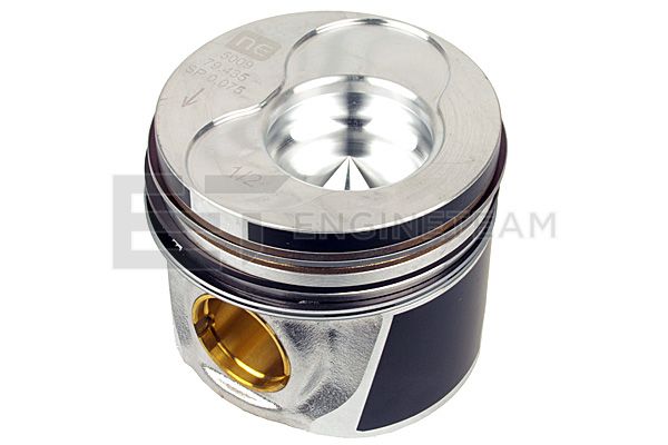 Piston with rings and pin - PM003201 ET ENGINETEAM