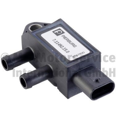 Sensor, exhaust pressure - 7.11492.15.0 PIERBURG - 059906051J, 059906051L, 059906051E