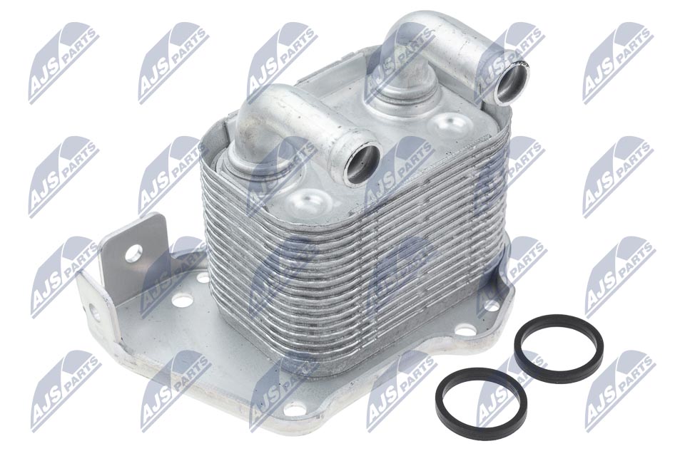 CCL-PL-016, Oil Cooler, engine oil, NTY, OPEL ASTRA H  1.7CDTI 101HP 04-10, 5650786, 97373773, 5650789, 05650789, 05650786, 097373773, 28/2660, 31345, 381590154, 590169, 8095169, 90978, 95169