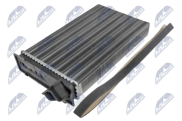 CNG-CH-008, Heat Exchanger, interior heating, NTY, CHRYSLER TOWN & COUNTRY II 96- 2.4I, VOYAGER II 96- 2.0I /282X182X42/, 5003372AA, K5003372AA, 346335, 6009, 812119, 912306045, 93019, CR6026, QHR2199, 0912306045, 99310, CR6045