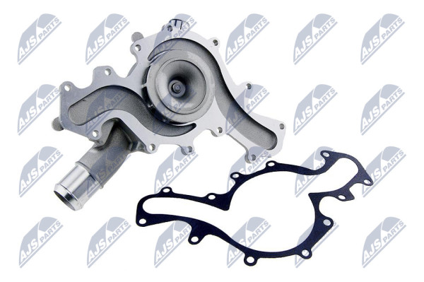 CPW-CH-046, Water Pump, engine cooling, NTY, FORD MUSTANG 4.0 04-10, 1F2215010, 6L2Z8501A, F77Z8501AD, 1F8215010, 97JM8505A, 97JM8505AD, 1252101, 4108, D1Y026TT, FDW065, P2616, 1252102, MZW085