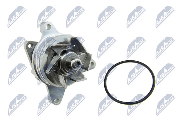 CPW-FR-044, Water Pump, engine cooling, NTY, FORD MONDEO II/III 1.8, 2.0 00-, FOCUS II 1.8, 2.0 04-, GALAXY 2.0 06-, 1119276, 8694759, EJ7Z8501A, JDE38893, L32715100, LR025302, 1S7G-8501-AK, 30731312, EJ7Z8501D, JDE36106, L32715100A, LR040990, 1142005, 30757405, 4S4Z-8501-D, L3G215100, LR053310, XR858491, 1S7G-8501-AL, 30777590, 4S4Z-8501-E, LF0115100, LR081578, 1142427, 31319266, LF0115100A, 1S7G-8591-AA, 31370908, LF5215100, 1313167