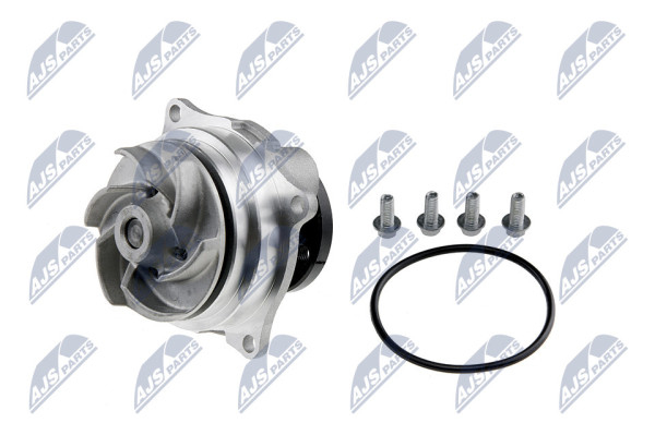 CPW-MZ-047, Water Pump, engine cooling, NTY, MAZDA TRIBUTE 2.0 01-, 1517732, YF09-15-100, 988X8591F1D, YF09-15-100B, 1058743, 988X8591EA, 988X8591FC, 988M8501TJ, 978M8501NH, 19BBX8591FA, 1317038, 1227902, 1130582, 1094596, 1053879, 1114354, 1320876, 10770, 125-2100, 130445, 19610, 21604, 252-517, 301512, 332223, 35-01-343, 352316170164, 35343, 41013, 4115
